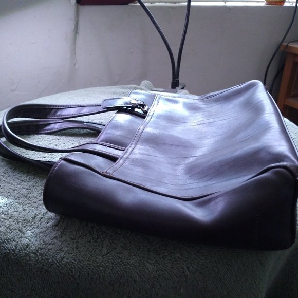 Liz Claborne soft brow leather purse bag - Picture 5 of 10